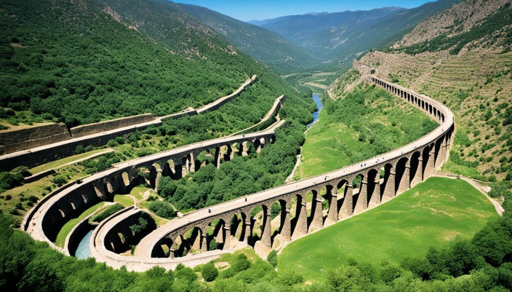 ancient aqueducts