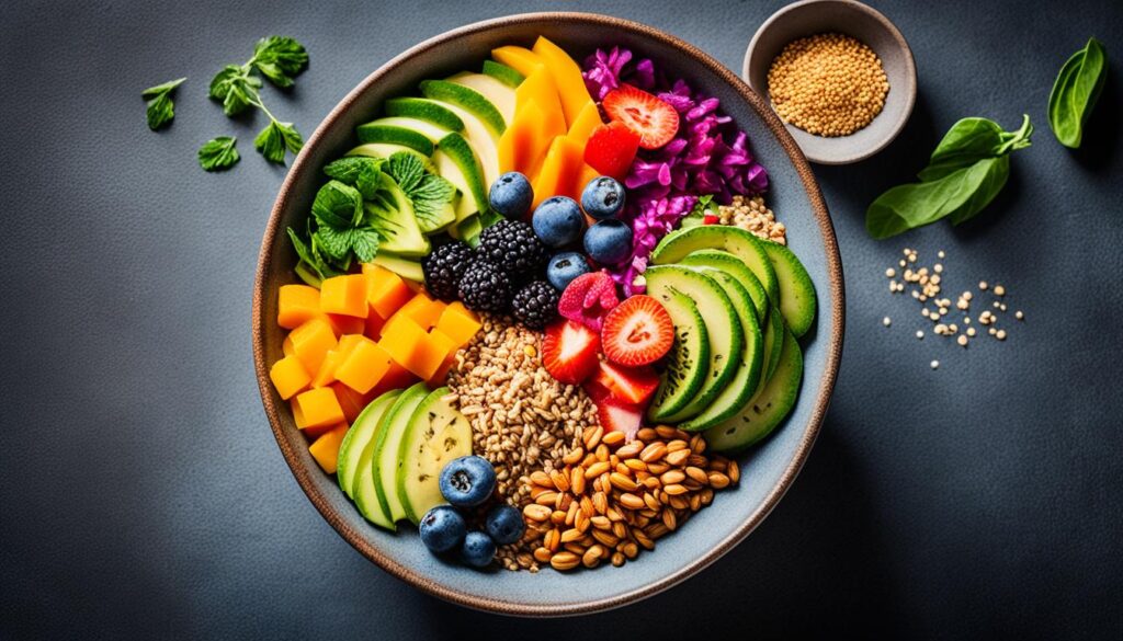 balanced bowl meal portions