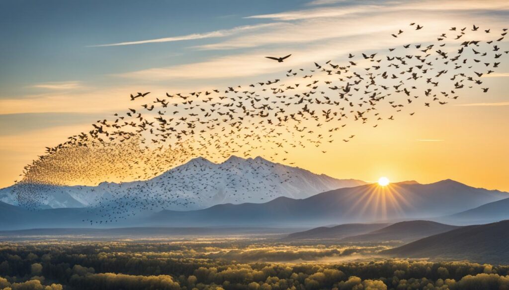 bird migrations