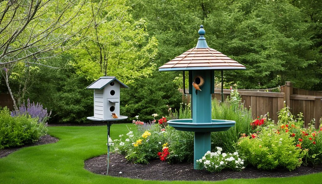 bird-safe backyard