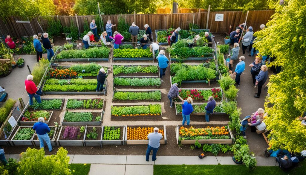community garden connections