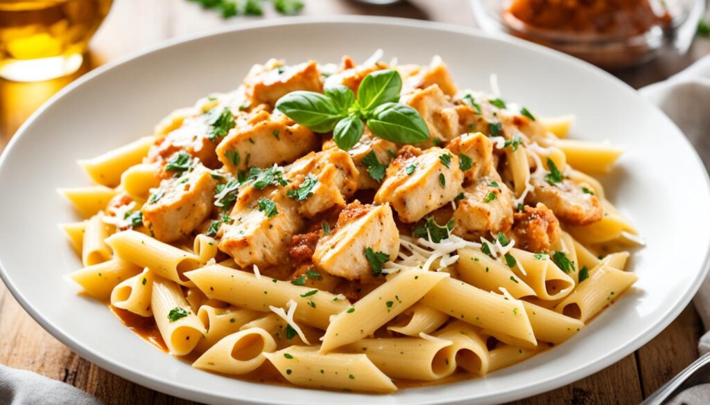 creamy chicken pasta creamy chicken pasta