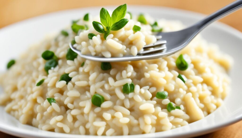 creamy risotto texture
