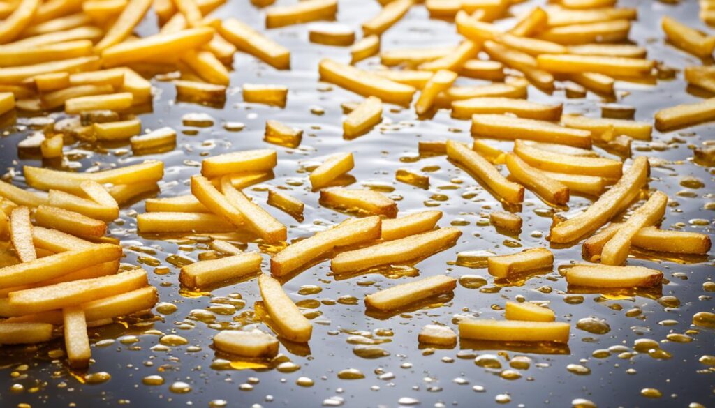 frying oil temperature for fries