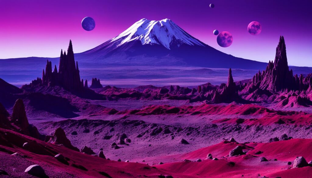 mesmerizing landscapes on other worlds