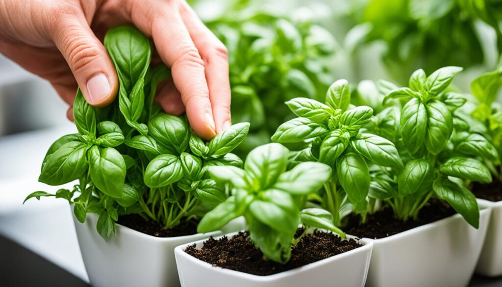 pruning indoor herbs pruning indoor herbs