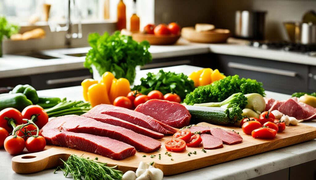 slow cooker food preparation