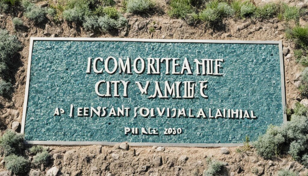 strange place names