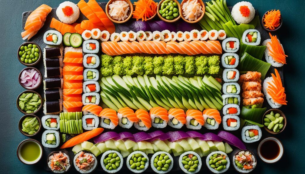 sushi platter ideas