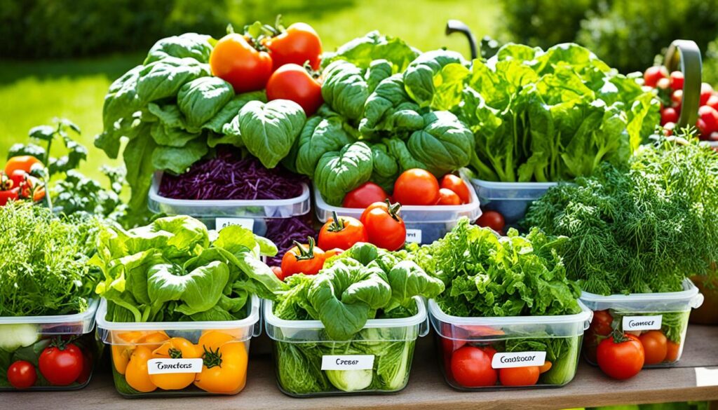 tips for healthy container vegetable plants