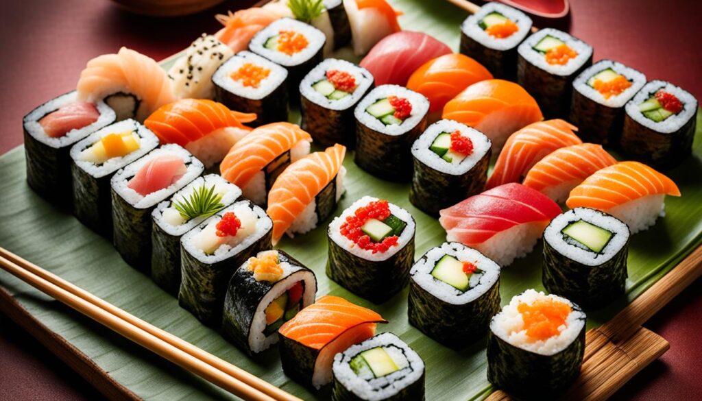 types of sushi