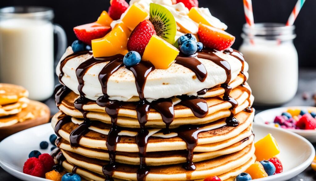 unique pancake topping ideas