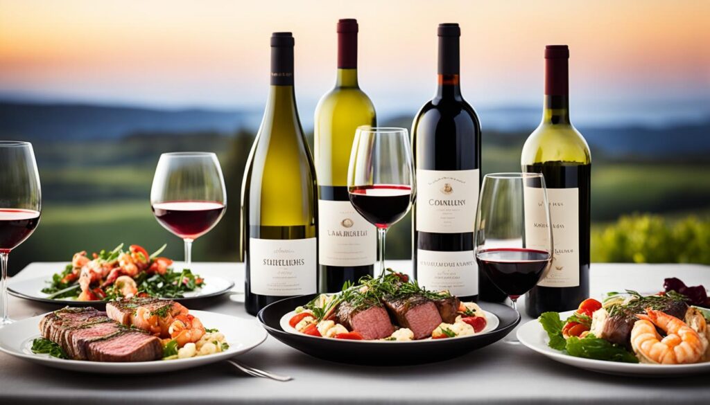 wine pairings for romantic dinners