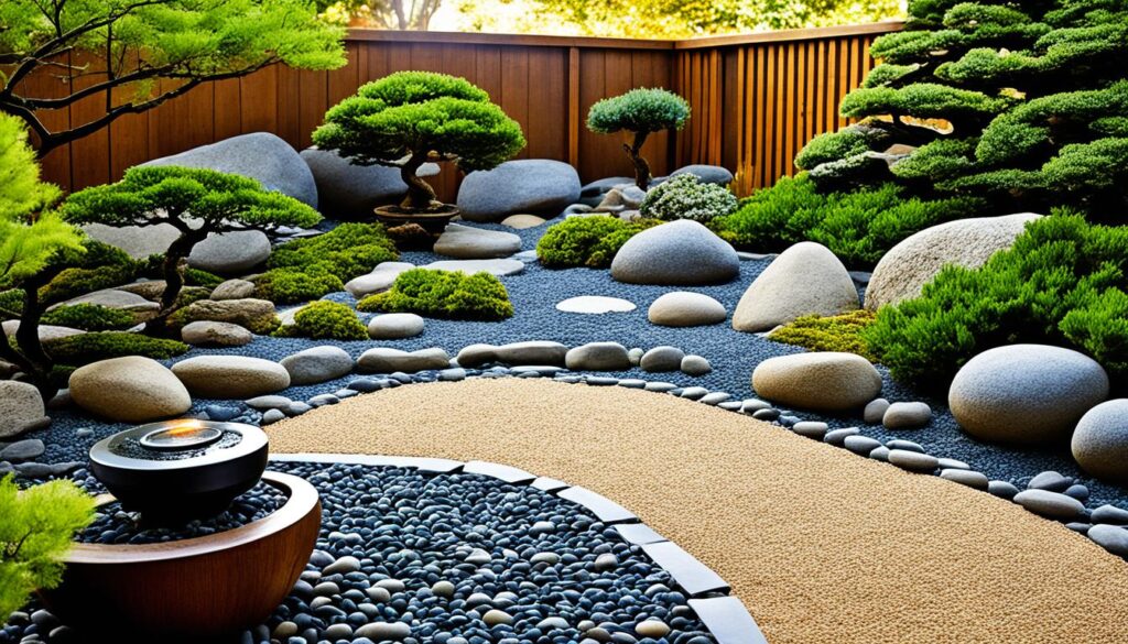 zen garden elements